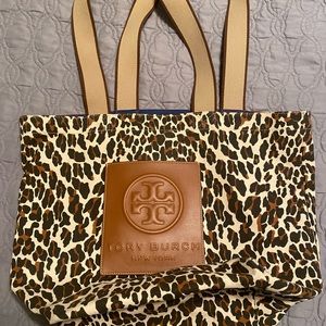 Tory Burch Leopard Tote